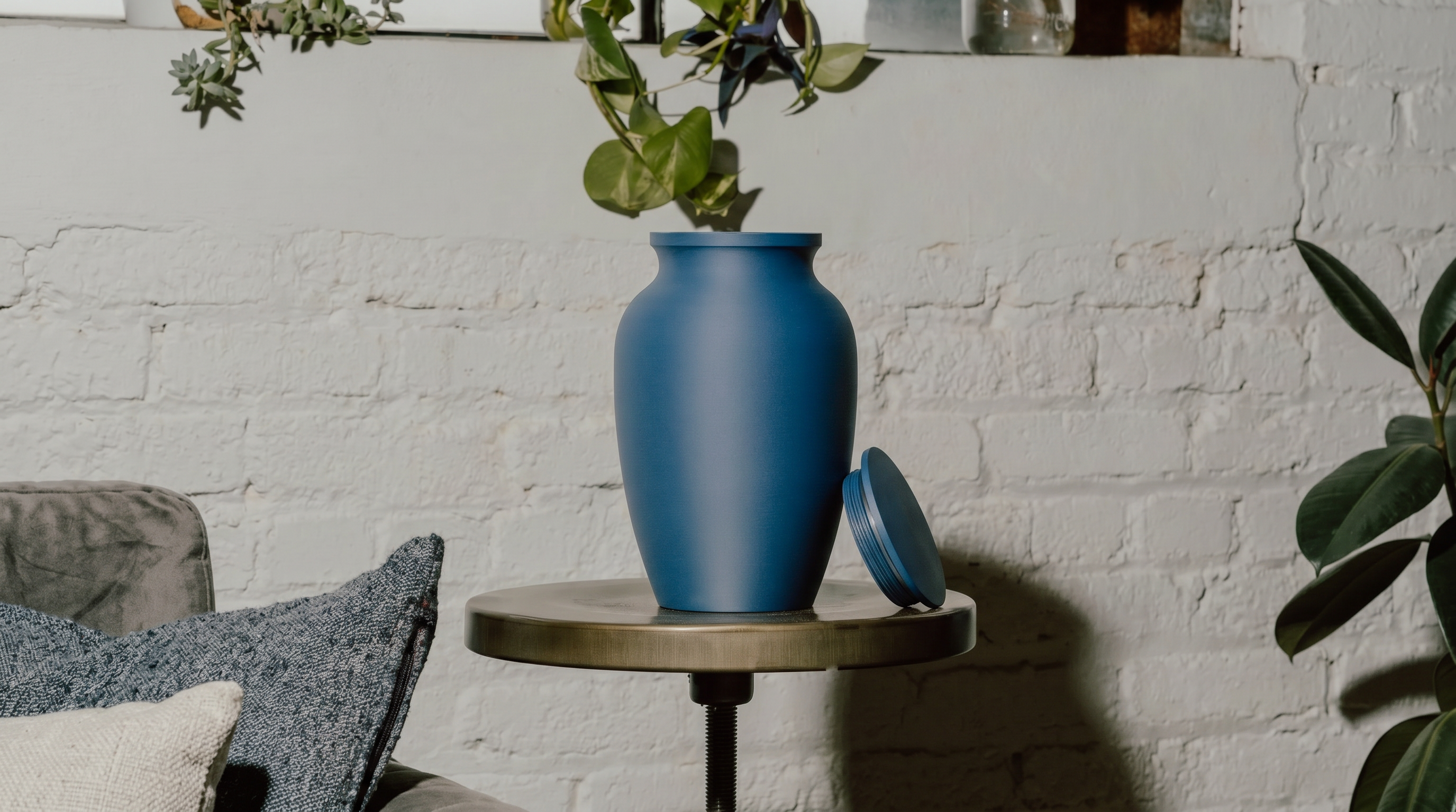 How Are Ashes Placed Into an Urn?